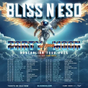 Bliss n Eso 2025 MAY JUN JUL AUG Live Music Australia - Gig Guide & Music Festivals Calendar
