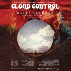 Cloud Control 2025 MAY JUN New Shows Live Music Australia - Gig Guide & Music Festivals Calendar