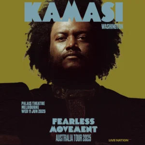 Kamasi 2025 JUN MEL Live Music Australia - Gig Guide & Music Festivals Calendar