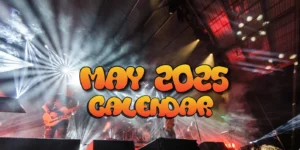 May 2025 Gig Calendar Live Music Australia Gig Guides and Music Festivals