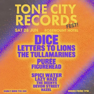 Tone City Records 2025 JUN WA Live Music Australia - Gig Guide & Music Festivals Calendar
